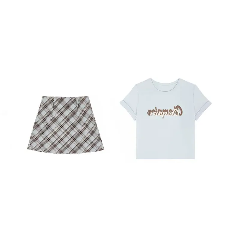 PUREIDOL Two Piece Skirt Sets Women's-1