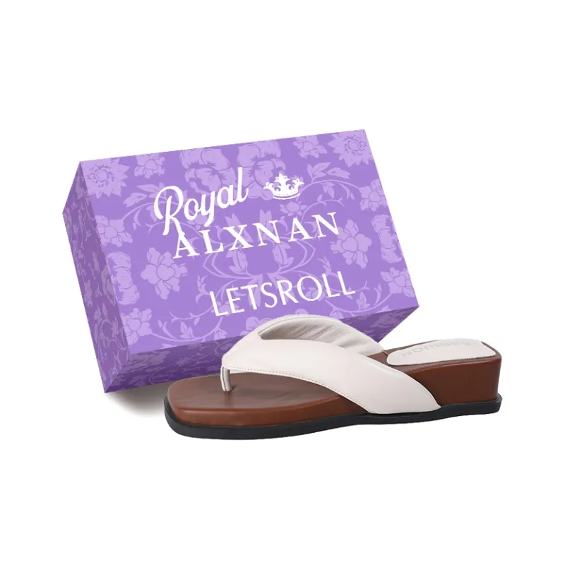 Alxnan Slip Resistant Flip Flops Women's Box-3
