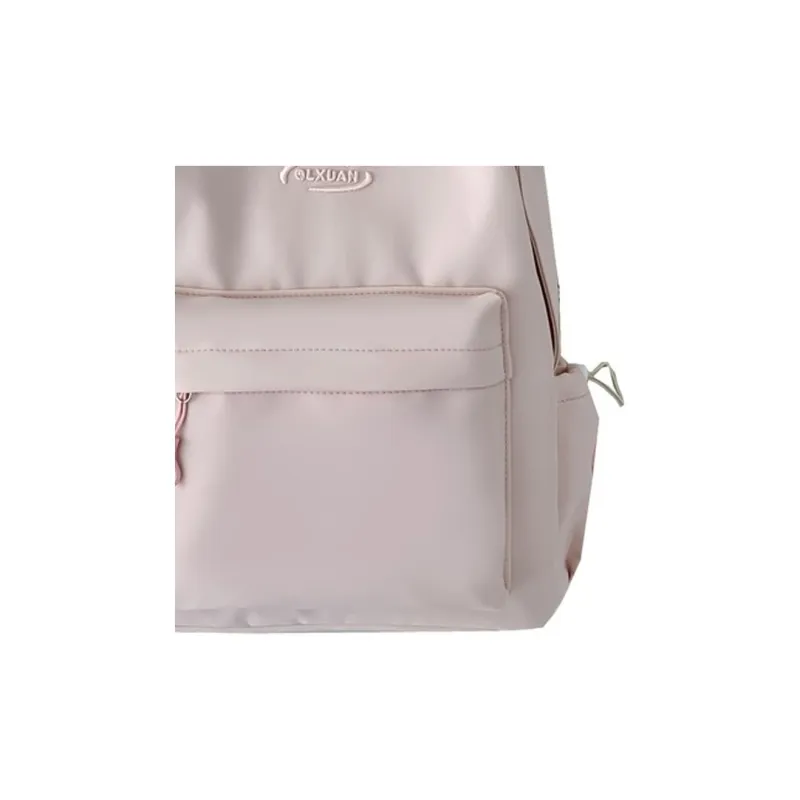 H YXIANG Composite Cloth Backpack Unisex Multicolor-4