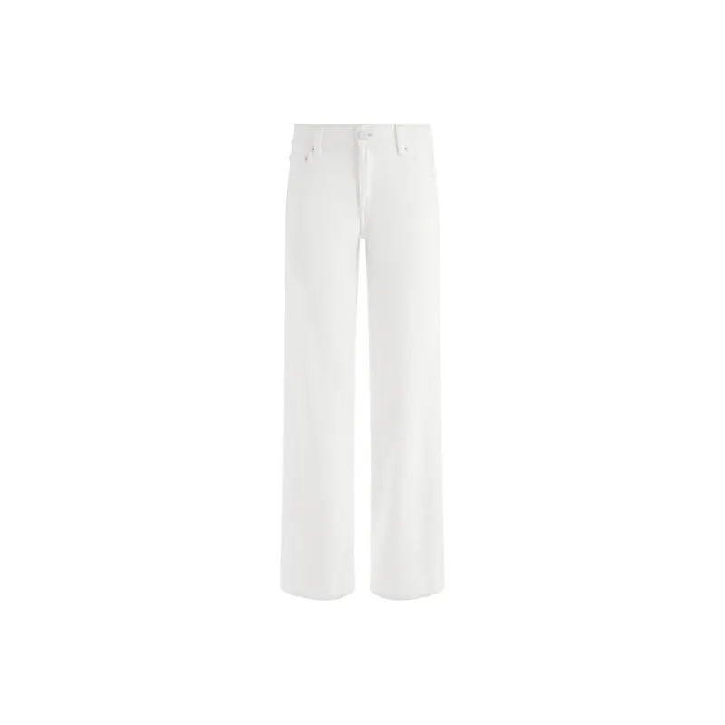 ALICE+OLIVIA Jeans Women's Gray White-0