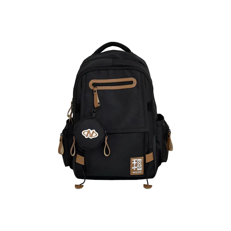 Yalu Nylon Backpack Unisex Multicolor-7