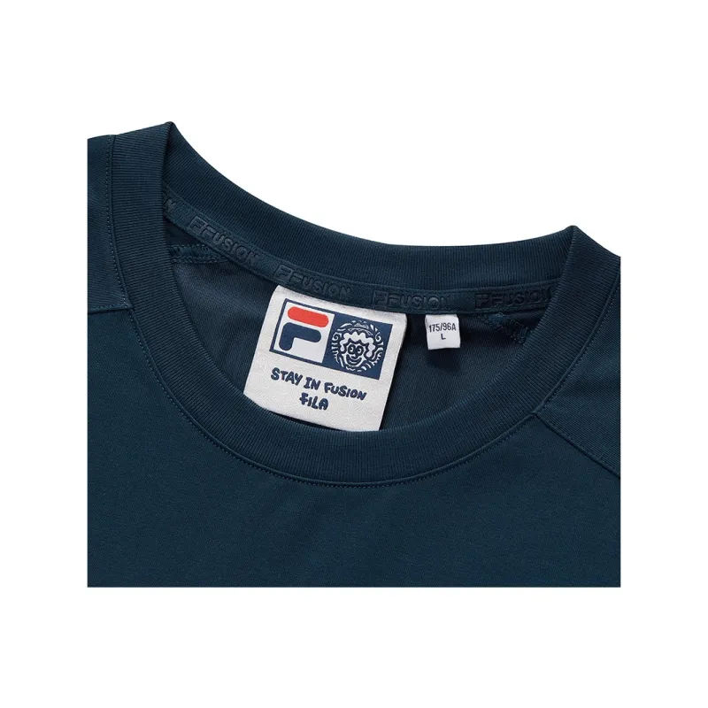 FILA FUSION T Shirt Unisex Wenyang Blue DB-2