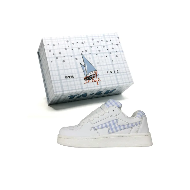 Yalu Wear resistant And Lightweight Low Top Skateboard Shoes Unisex-7