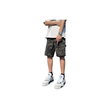 DANJUE Cargo Shorts Unisex Army Green