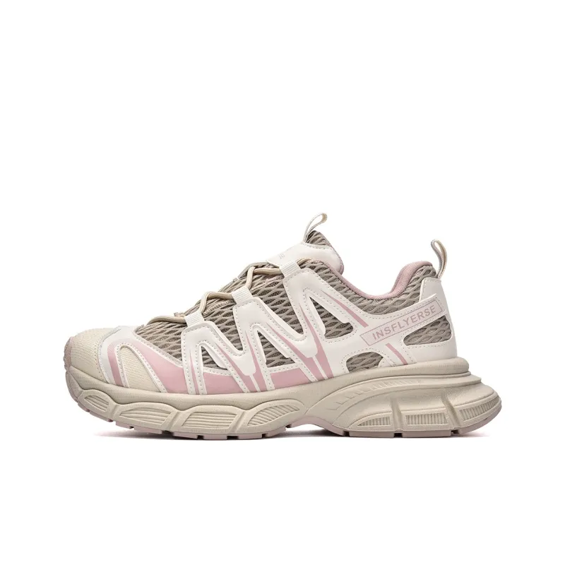 MISTERY Support Height Increase Low Top Chunky Sneakers Women's-12