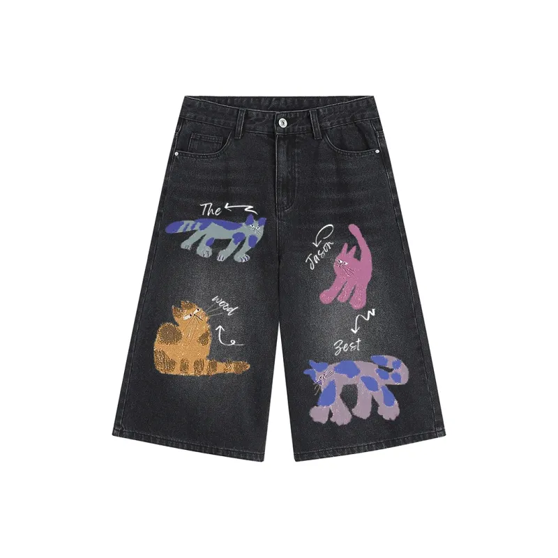 JASONWOOD Denim Shorts Unisex-6