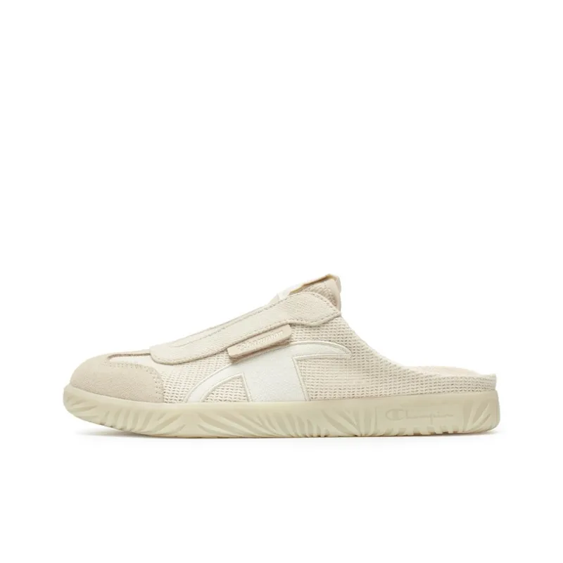 Champion Slip Resistant Closed Toe Slippers Women's Caramel Rice/Milk White-0
