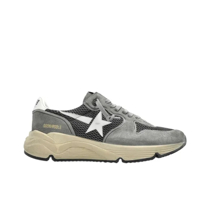 Golden Goose Running Sole Low Top Casual Shoes Men's Gray-1