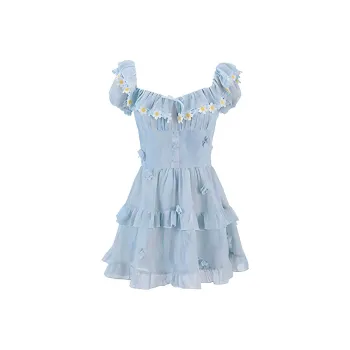 IDLE SOUL Short Sleeved Dress Women's