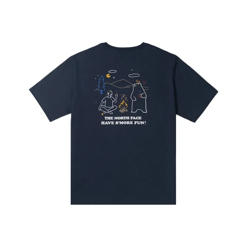 THE NORTH FACE City Outdoor Collection T Shirt Unisex The North Face Summit Blue-0