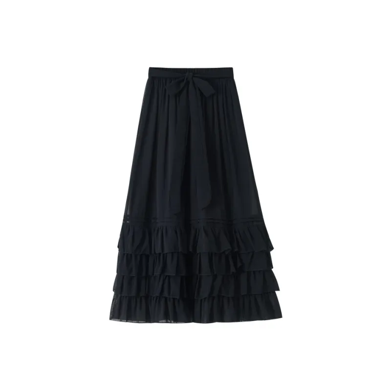 AHDO Casual Long Skirts Women's-7