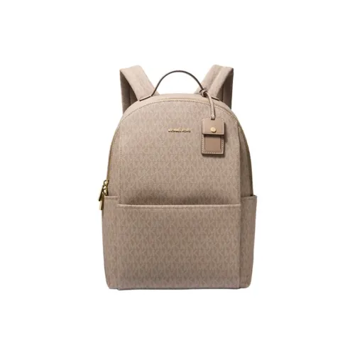 MICHAEL KORS Coated Canvas Chartreuse Tubas Women's Light Brown