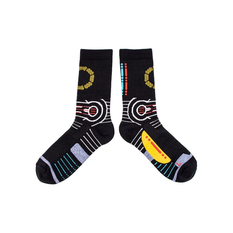 Gentle Welcome Basketball Socks Unisex Combo Set-4