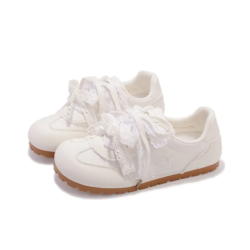 Slip Resistant, Breathable, Lightweight Low Top Essential Casual Shoes For Life Women's Beige Classic Tone-1