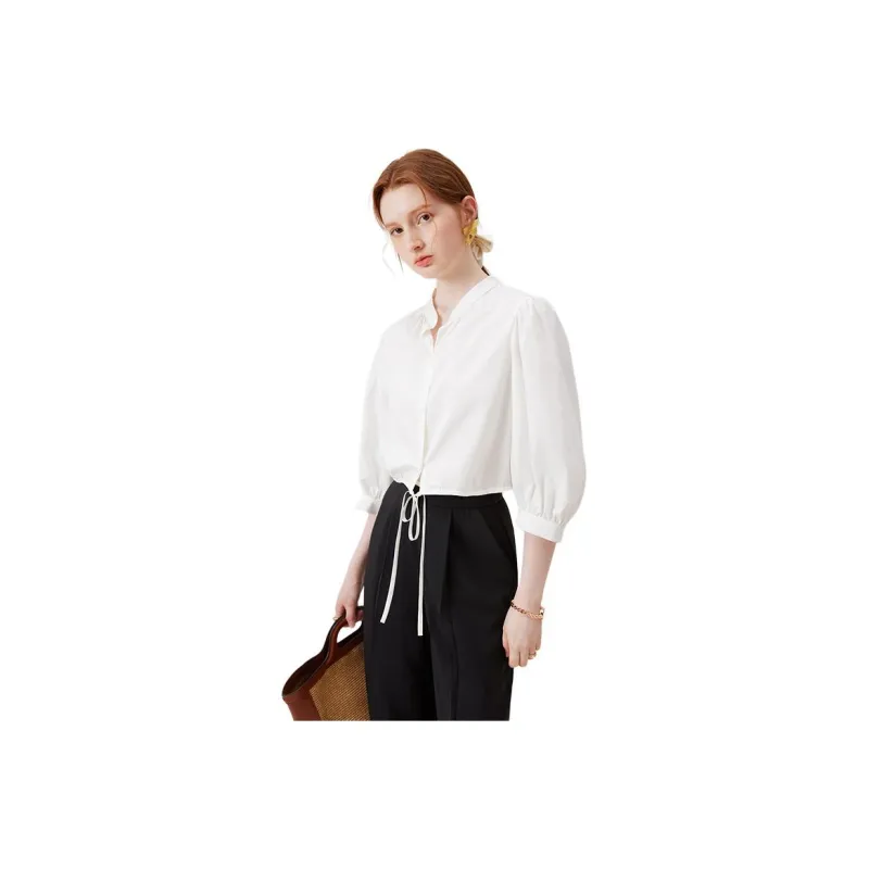 FANSILANEN Shirts Women's White-2