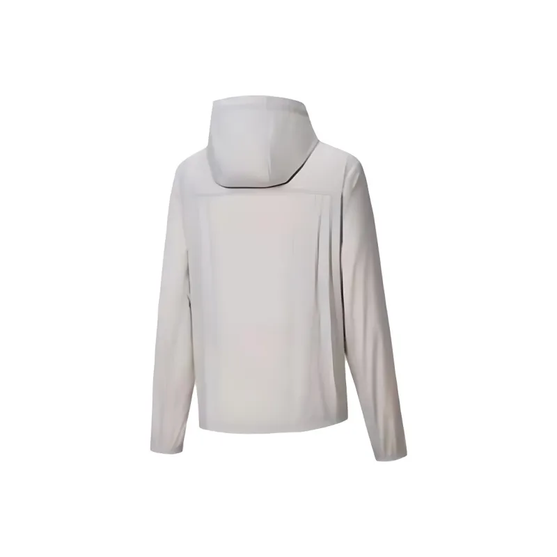 Anta Outdoor Collection Breathable UV Protection Sun Protection Clothing Women's Sand Dune Gray-1