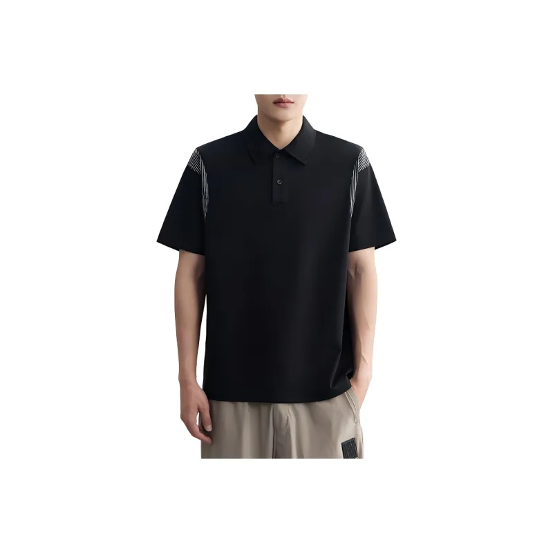 WOOG2005 Polo Shirts Unisex Black-0