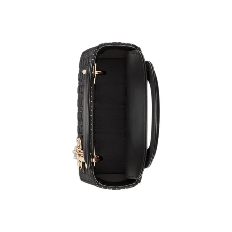 DIOR Lady Dior Calfskin Lady Dior Bag, Shoulder Bag, Crossbody Bag, Handbag Mini Women's Black-4