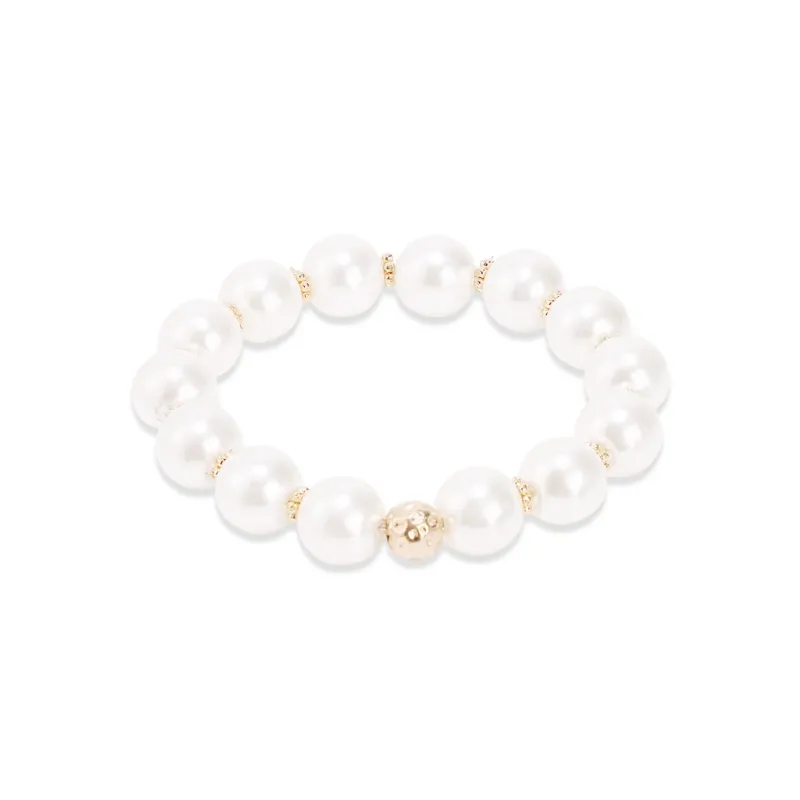 ZANC Faux Pearl Hair Tie Women's-0