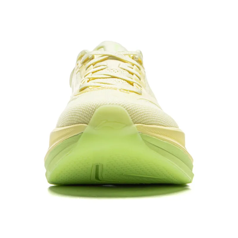 LiNing Anti Slip Wear Resistant Low Top Casual Running Shoes Women's Pale Yellow-4