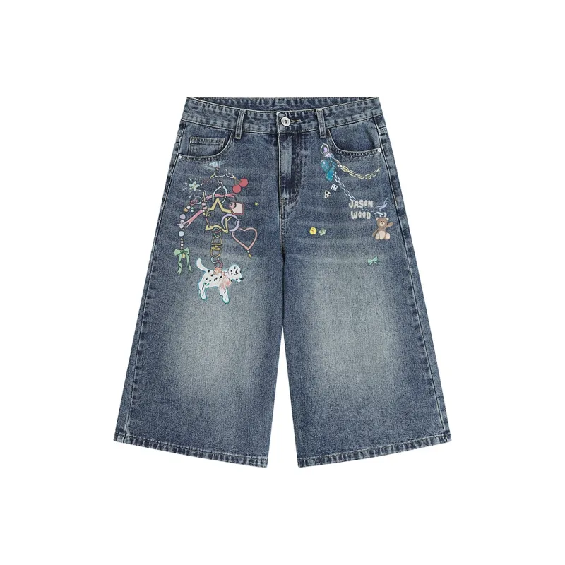 JASONWOOD Denim Shorts Unisex-12