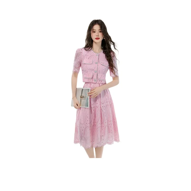 Dior Beauty Two Piece Skirt Sets Women's-0