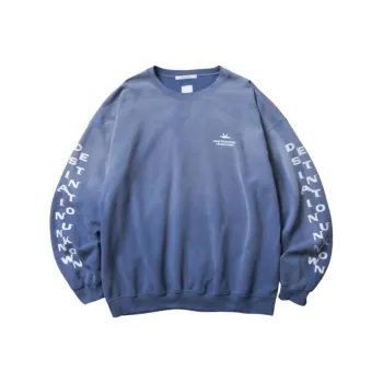 Liberaiders VINTAGE WASH CREWNECK Sweatshirt Unisex