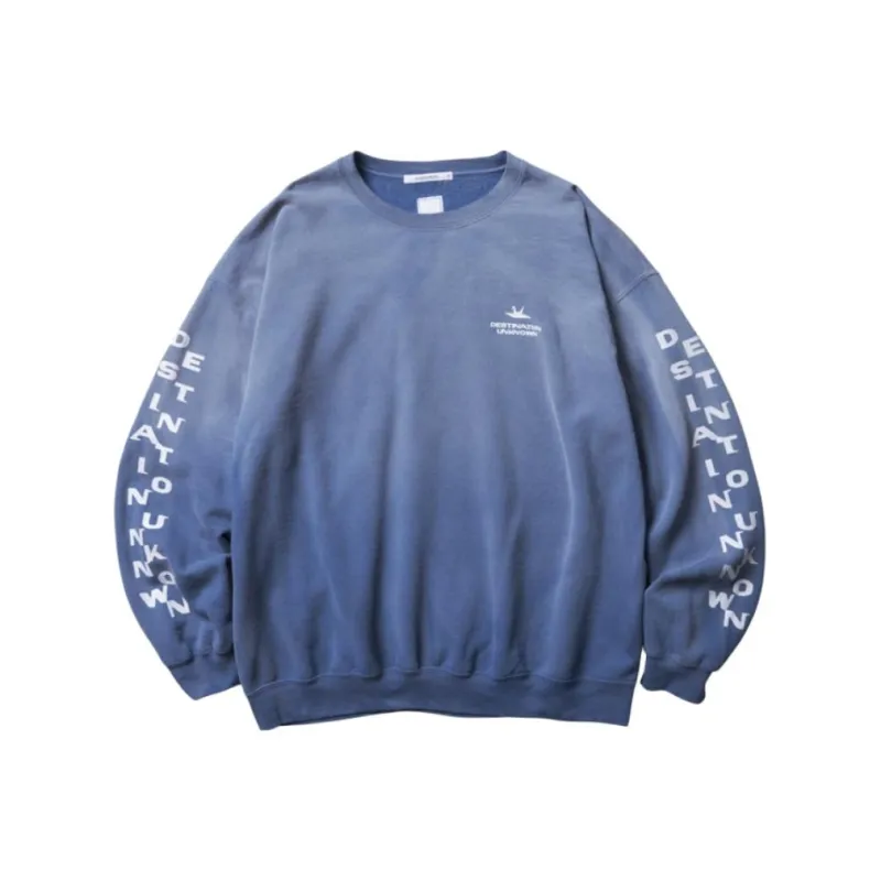 Liberaiders VINTAGE WASH CREWNECK Sweatshirt Unisex-0
