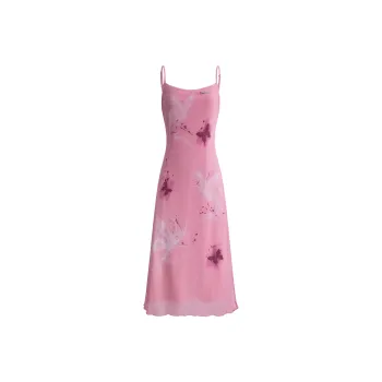 Unifree Slip Dresses Women's Pink