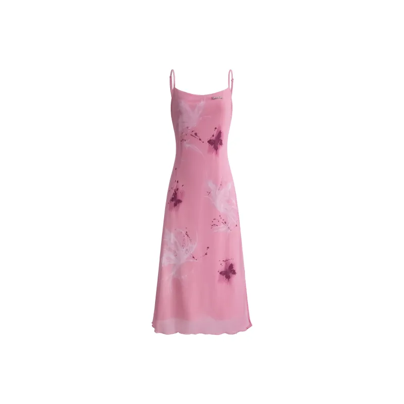 Unifree Slip Dresses Women's Pink-0