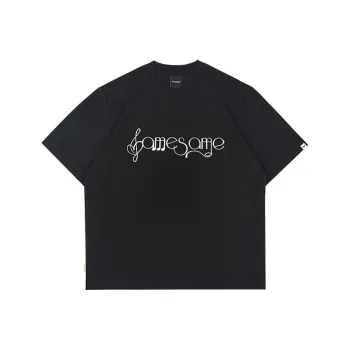 MYSAMESAME T Shirts Unisex Black In Stock