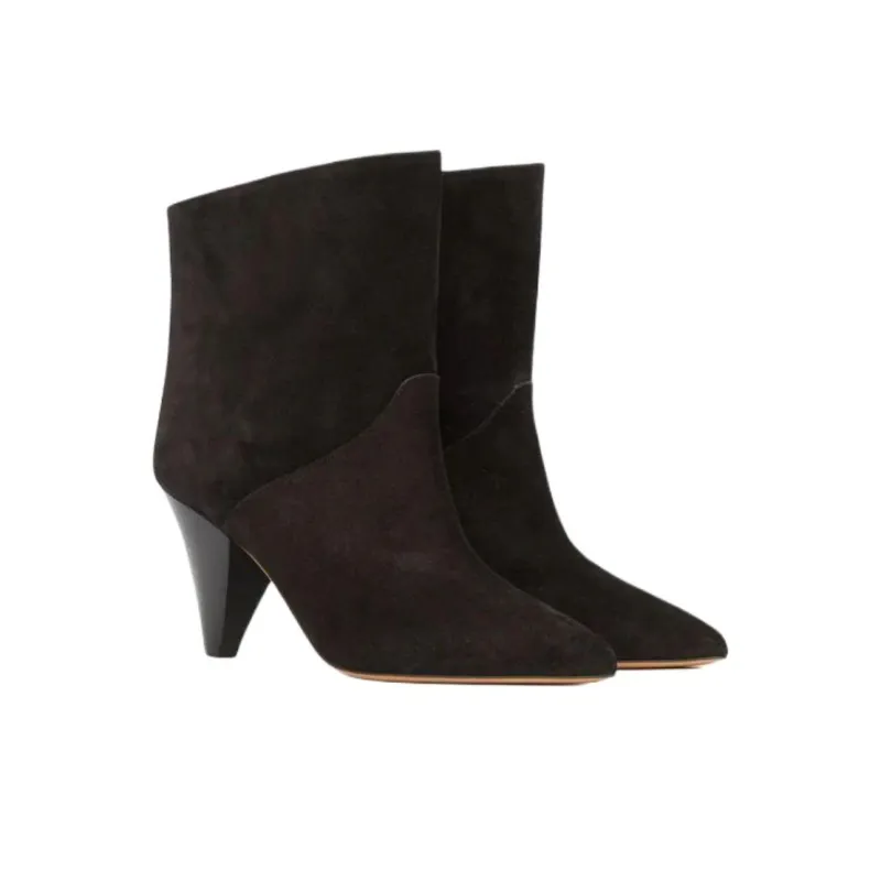 ISABEL MARANT Loline Ankle Boots 7.5cm Women's Black-2