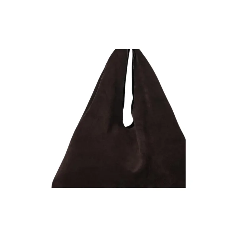 THE ROW Cow Leather Handbag Trumpets Women's Brown-3