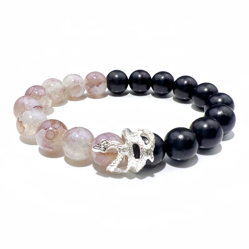 JUANLAN Wooden Bracelets Men-0