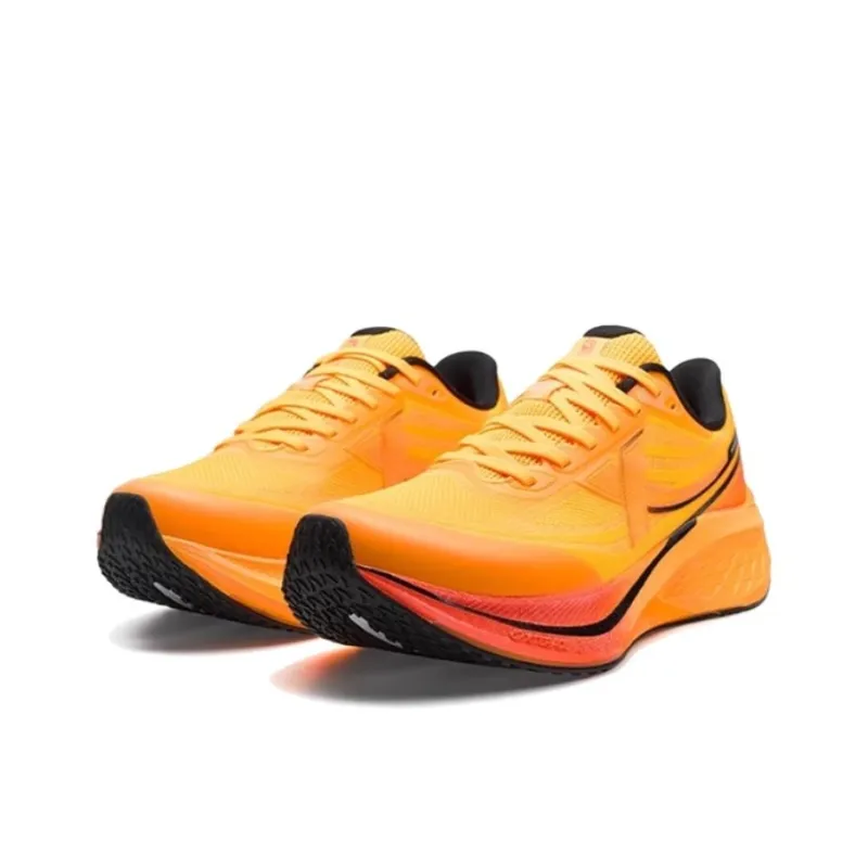 XTEP 5 Speed 3 Lightweight Coverage Low Top Casual Running Shoes Men's Orange-1