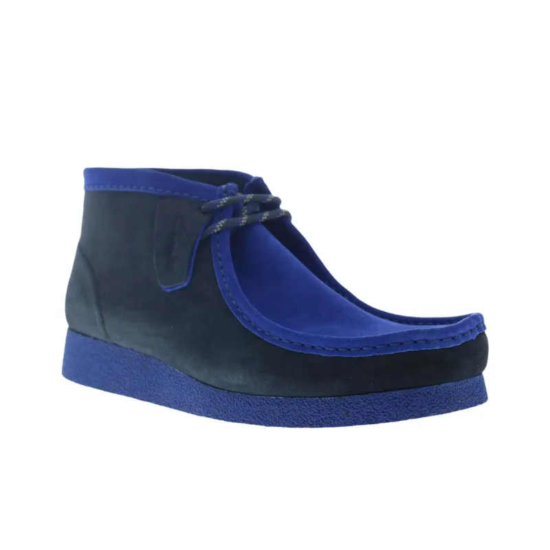 Clarks Originals Wallabee Evo Navy Combi-3