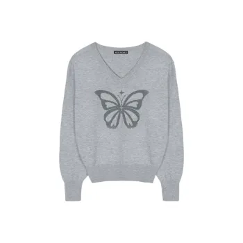 Nick & Nicole Knitwear Women's Gray