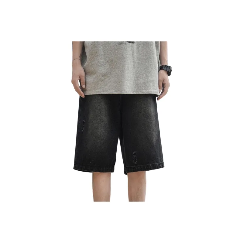 FRQ Denim Shorts Unisex-4