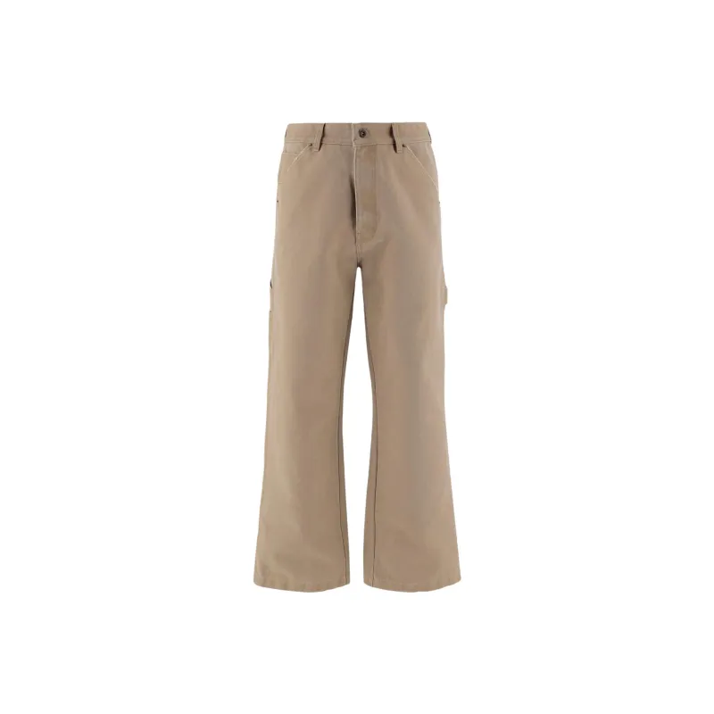 WE11DONE Casual Pants Men's Dark Beige-0