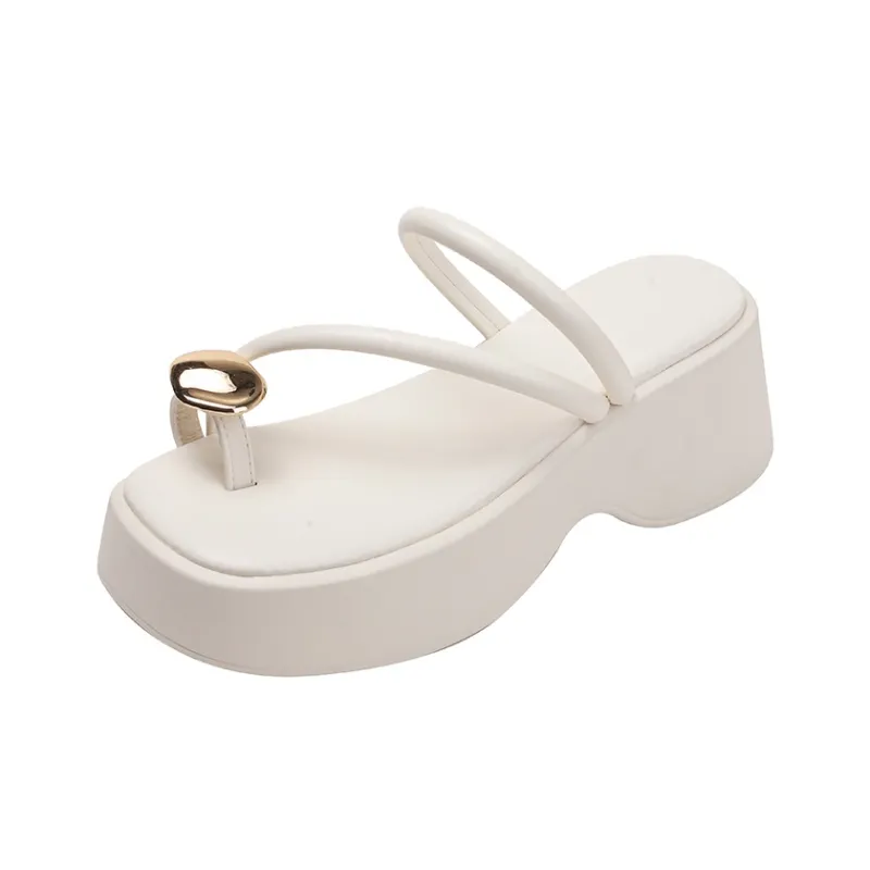 TATAYA Rubber Sole Abrasion Resistant Slide Slippers Women's-5