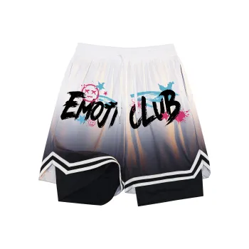 Emoji Basketball Shorts Unisex