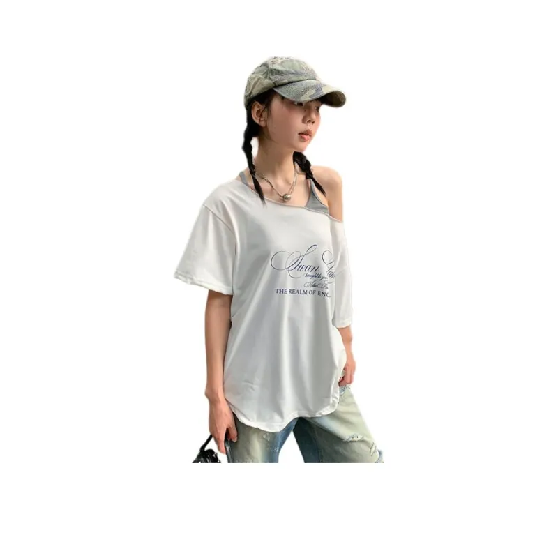 Flowers In Water Regular T Shirt Women's-0