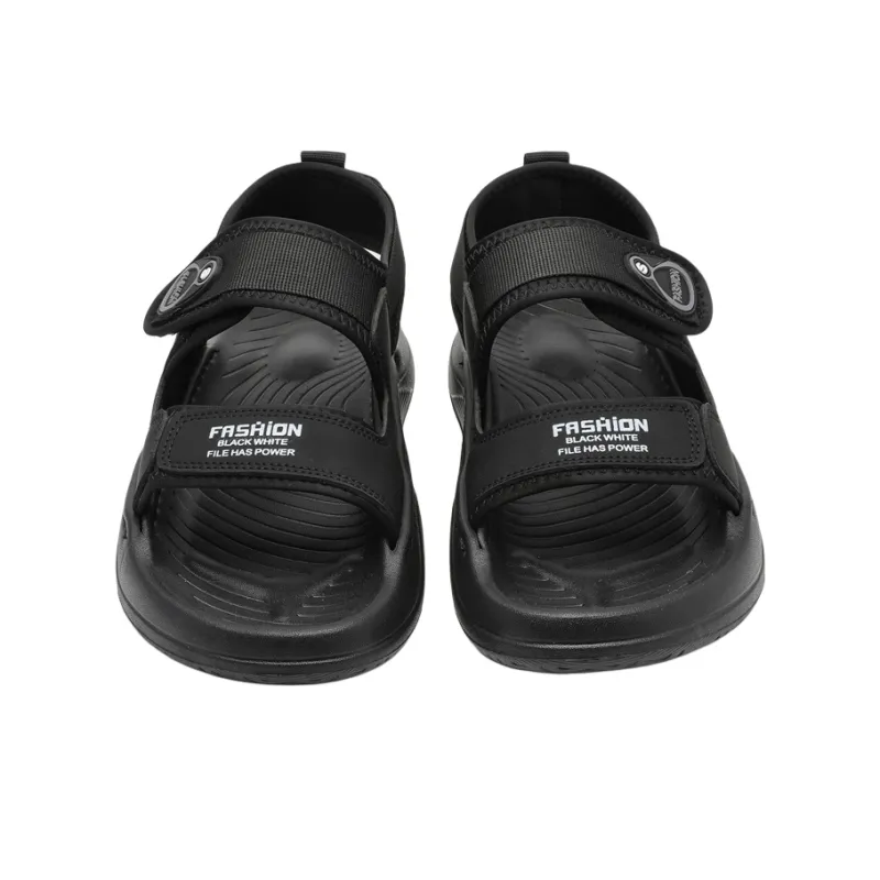 LUOMAIKE Beach Sandals Men Black-3