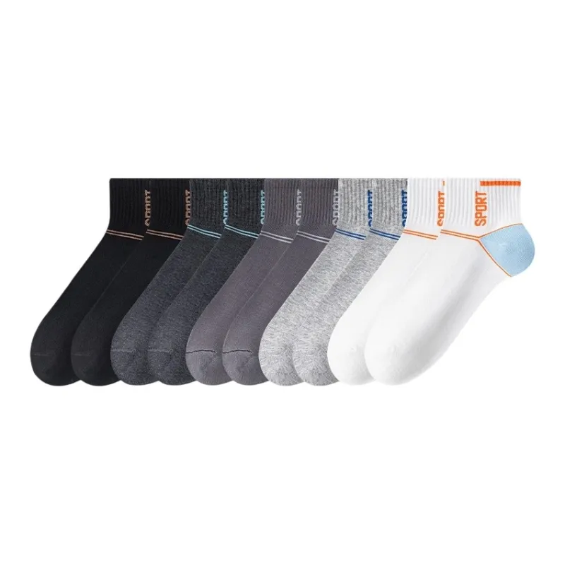 7 SEVFUN Mid Calf Socks Men's Combo Set-34