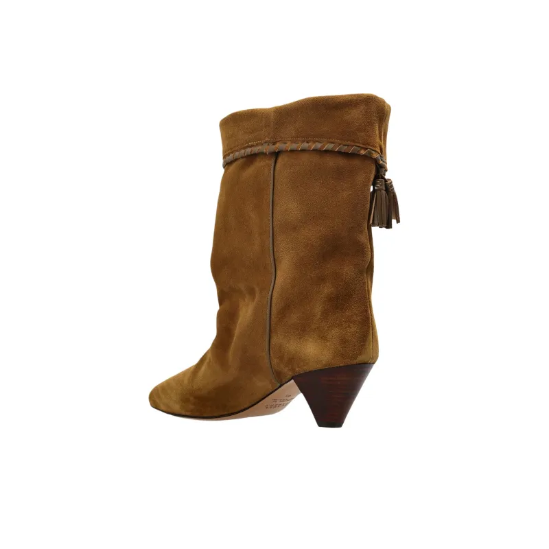 ISABEL MARANT Ankle Boots 5.7cm Women's Brown-3