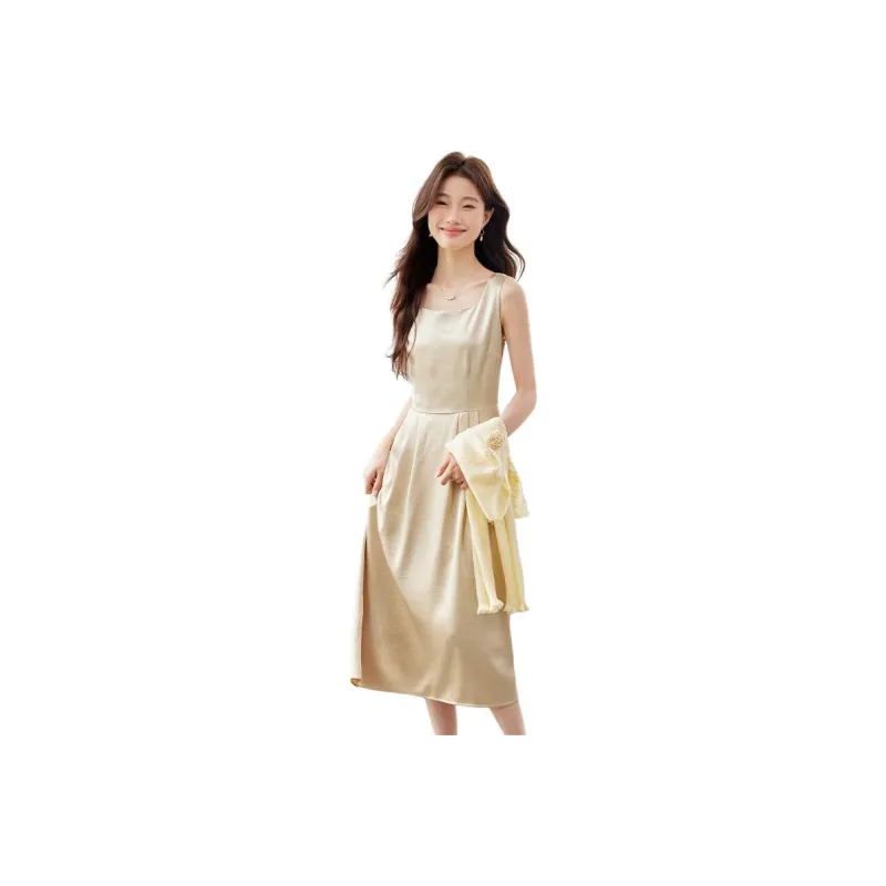 La Chapelle Sleeveless Dress Women's-1