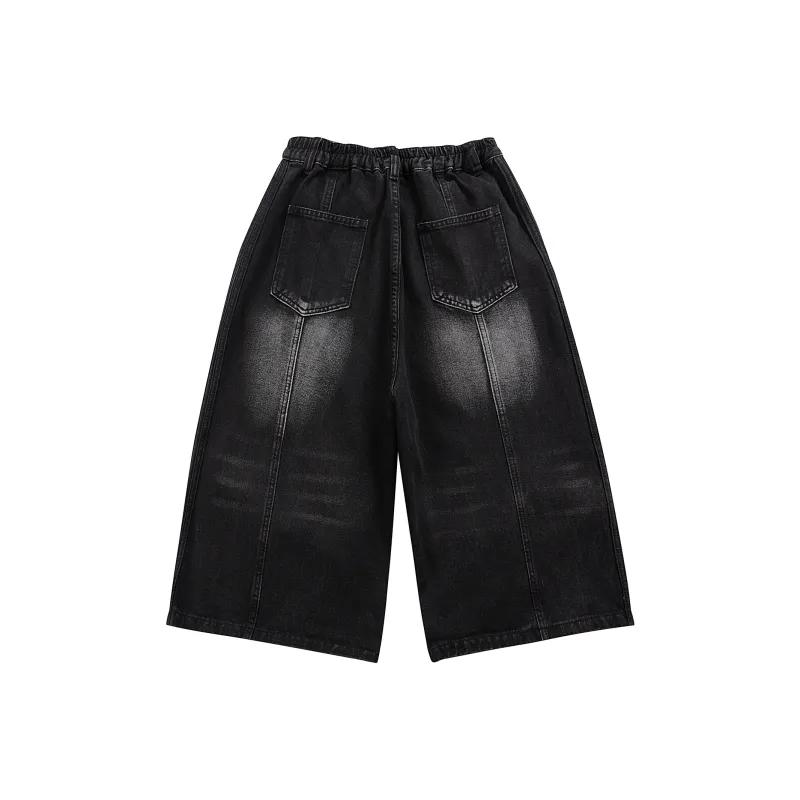 TIRED Denim Shorts Unisex-3