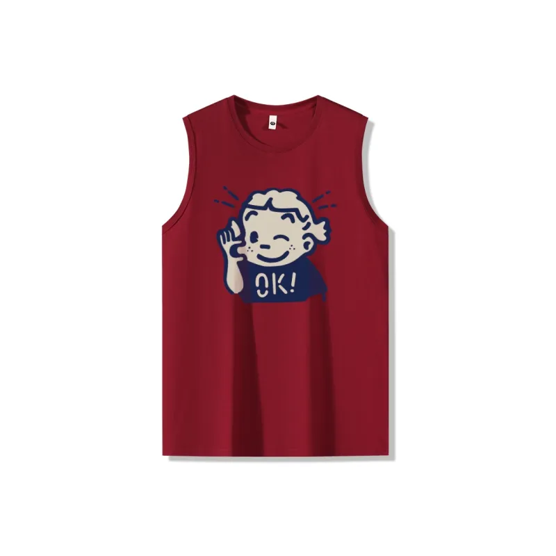 Cotton Gene Tank Tops Unisex-9
