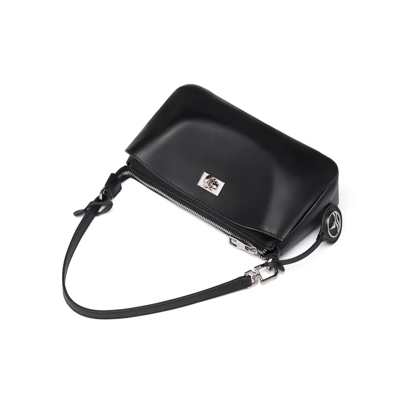 NAVIGARE Cow Leather Underarm Shoulder Bag Women's Multicolor-3