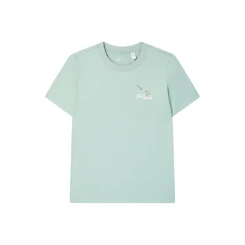 FILA ORIGINALE T Shirt Women's Vanilla Green